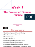 Financial Planning Process Week 1