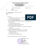 Surat Revisi Anggaran Kristen