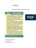 Inglés Tics - Clase 2: I.-Read The Newspaper Columna About "Cloud Computing". Then Choose The Correct Answer