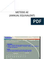 Metode Ae (Annual Equivalent)