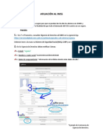 Pasos Afiliación Al Imss