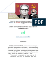 Transcrição Do Trecho Debate Com Comunista - de Mário Ferreira Dos Santos