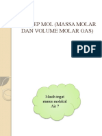 Konsep Mol (Massa Molar Dan Volume Molar Gas)