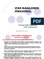 Pengantar Manajemen Operasional: Program Studi Manajemen STIE Al-Khaeriyah