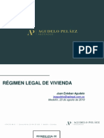 Régimen Legal de Vivienda