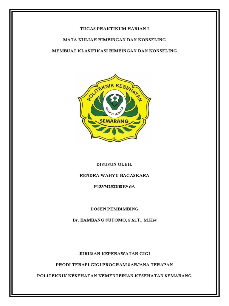 Klasifikasi Layanan Dasar BK | PDF