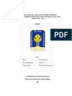 Pengaruh DPK, NPL, Inflasi Dan PDRB Terhadap Penyaluran Kredit Umkm Pada Bank Umum Di Pulau Jawa TAHUN 2015 - 2021