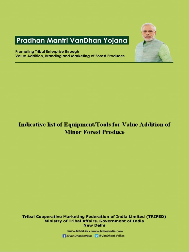 Equipment for Minor Forest Produce Processing | PDF | Paper | Steel