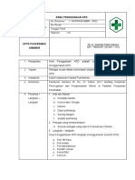 SOP Area Penggunaan APD