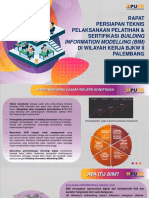 Paparan Rapat Persiapan BIM 2022