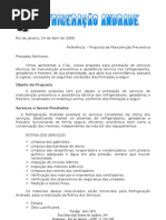 Modelo de Proposta de Prestadora de Serviços  Banco de 