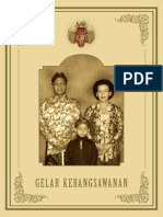 Gelar Kebangsawanan Kraton Yogyakarta