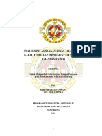 Analisis Pelaksanaan Dinas Jaga Di Atas Kapal Terhadap Implementasi STCW 1978 Amandemen 2010