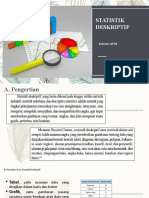 Statistik Deskriptif: Zahriah, M.PD