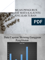 Pertemuan Pengurus Desa Sehat Mata Kaliuntu Kec - Jenu, Kab - Tuban