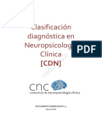 Clasificación Diagnóstica Neuropsicología dsm iv