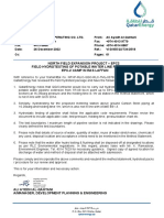 22-NFXP-RLIC-QGC-RLC-TML-00793 - Potable Water Hydrotest Package For EPC Camp 2