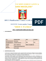 Planificación Anual-Dpcc - 5° Secun.