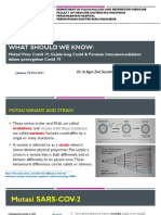 What Should We Know:: Mutasi Virus Covid 19, Gejala Long Covid & Peranan Immunomodulator Dalam Pencegahan Covid 19