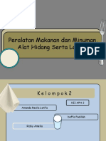 Peralatan Makanan dan Minuman Restoran