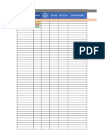 Task Traker Format - Excel