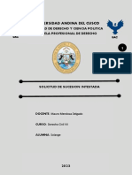 Universidad Andina Del Cusco: Facultad de Derecho Y Ciencia Politica Escuela Profesional de Derecho