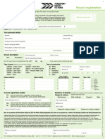 Vessel Registration: Your Personal Details