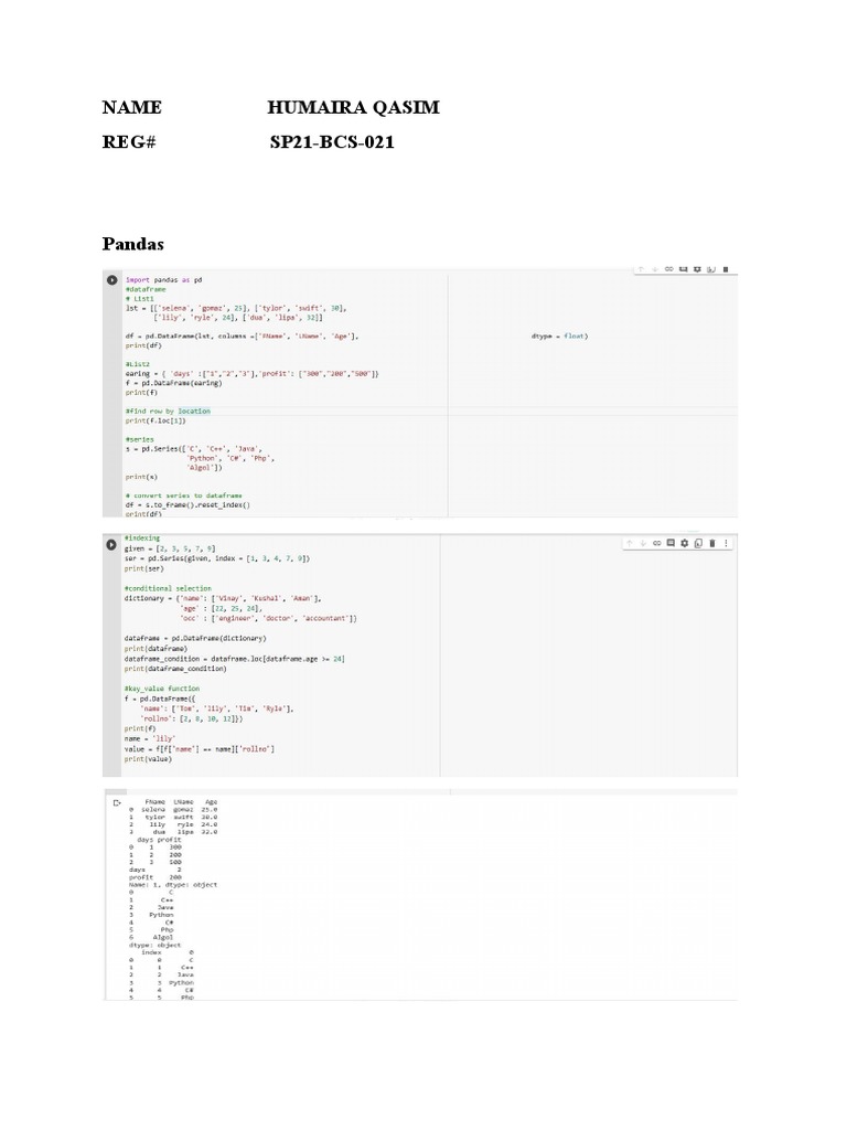 Python Libraries & Algorithms Guide | PDF