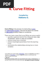 4 Curve Fitting Least Square Regression and Interpolation