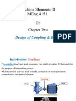 Machine Elements Design of Couplings and Brakes