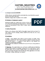 Application Procedure - Supercast II