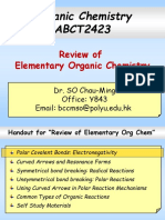 1 Review of Elementary Organic Chemistry 2023