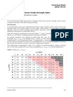 Technical Note 2016 TN 01 Transmission of Column Loads Through Slabs