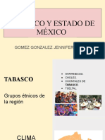 Tabasco Y Estado de México: Gomez Gonzalez Jennifer Johana