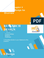 Stage 2 Chapter 4 Research Design An
