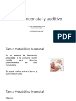 Tamiz Metabólico Neonatal