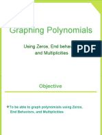 Graphing Polynomials PPT