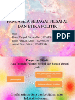 Pancasila Sebagai Filsafat Dan Etika Politik