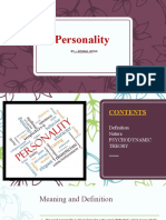 Personality: by - Komal Joshi