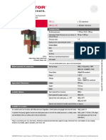 Maximator high pressure pump technical data sheet