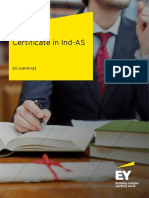 Ey Certificate in Ind As