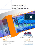 FAYAN Trading & Contracting Co. Profile