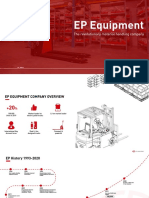 EP Equipment: Leading Manufacturer of Electric Pallet Trucks and Li-Ion Powered Equipment