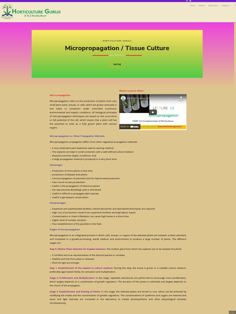 WWW Horticultureguruji | PDF | Reproduction | Organisms