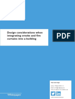 Whitepaper - Design Considerations When Integrating Smoke and Fire Curtains