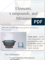 Elements and Compounds