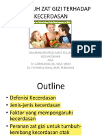 Pengaruh Zat Gizi Terhadap Kecerdasan