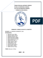 Universidad Privada Antenor Orrego Escuela de Medicina Humana Facultad de Medicina Humana Farmacología Básica