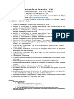 Rapport de Fin de Formation LPCI2: (A Rendre Le Dimanche 2 Avril 2023 À 00h00)