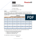 Informe Asistencia Diaria Abril 2022